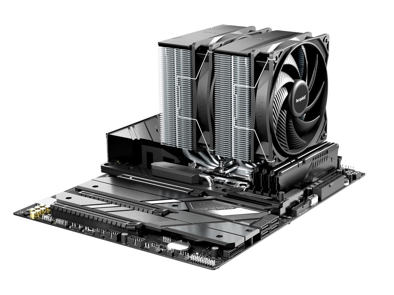 be quiet! Pure Rock Pro 3 120mm Rifle CPU Cooler Socket compatibility Intel	1851 / 1700 / 1200 / 1150 / 1151 / 1155 and  AMD AM5 / AM4