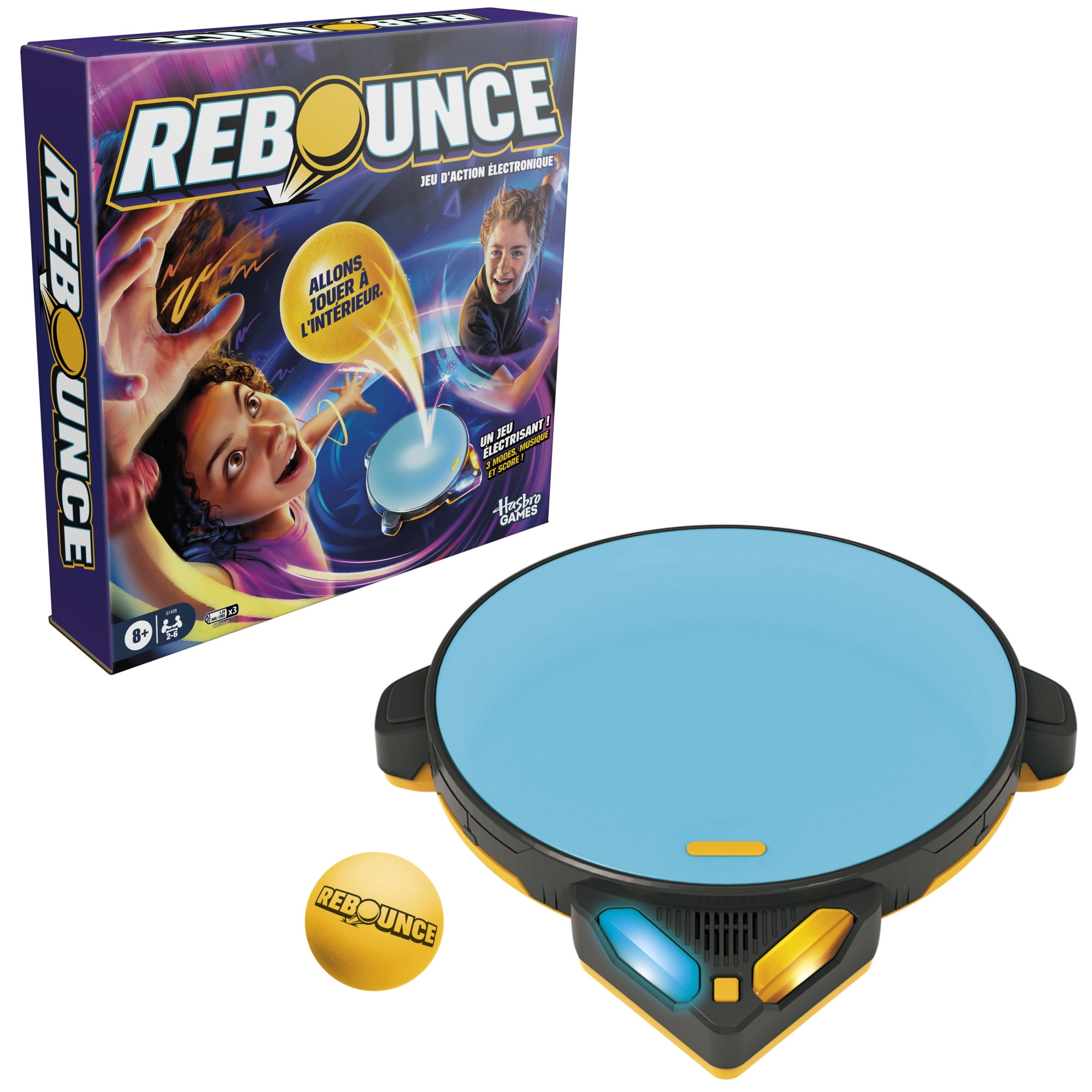 Rebounce Indoor and Outdoor Electronic Action Game - French Version, Ages 8 and up