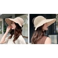 thumbnail image 5 of CoCopeaunts Visor Hat for Women Women Wide Brim Sun Hat Summer Hat UV Protection Adjustable Foldable Beach Hat 2023, 5 of 6