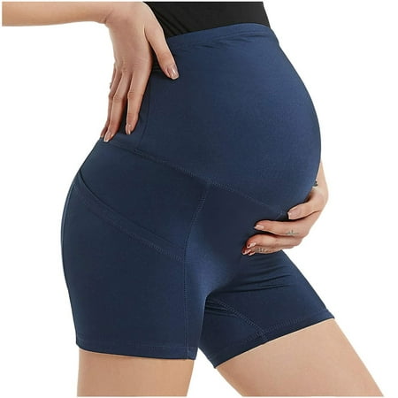 

Miarhb Women Pants Women s Sports Hip Lift Yoga Pants Fitness Running Shorts Maternity Shorts womens sweatpants Workout Pants Blue/L