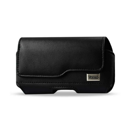 Leather Treo Smartphone - HORIZONTAL Z LID LEATHER POUCH TREO 650 BLACK