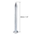 thumbnail image 3 of Uxcell Wall Cement Nail Carbon Steel Electroplating  3x40mm/ 0.11"x1.6" 100 Pack, 3 of 5
