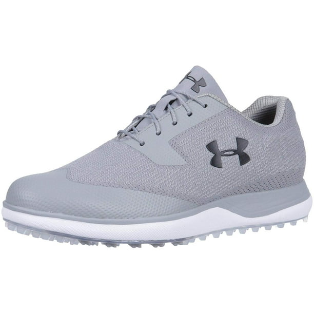 Under Armour Men's Tour Tips Knit Spikeless Golf Shoe, Grey, Size 7.0