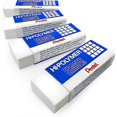 thumbnail image 1 of Hi-Polymer Jumbo Plastic Rubber Eraser - White - 4-Pack, 1 of 2