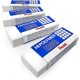 thumbnail image 1 of Hi-Polymer Jumbo Plastic Rubber Eraser - White - 4-Pack, 1 of 2