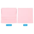 thumbnail image 4 of Uxcell 8x8cm Jewelry Pouches with Band, 8 Pack Microfiber Portable Soft Storage Bags Packaging, Pink, 4 of 7