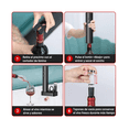 thumbnail image 4 of Sacacorchos De Vino Belug  Eléctrico 4 En 1 Con Base Kit Sacacorcho Negro, 4 of 5