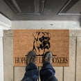 thumbnail image 4 of 16x24 Inch Easy to Clean Entry Mat Doormat Coir Outdoor Doormats Summer Spring Rugs for Outside Eco Friendly Mats for Front Door Welcome Mats for Entryway, Porch, HOPE YOU LIKE BOXERS, 4 of 6