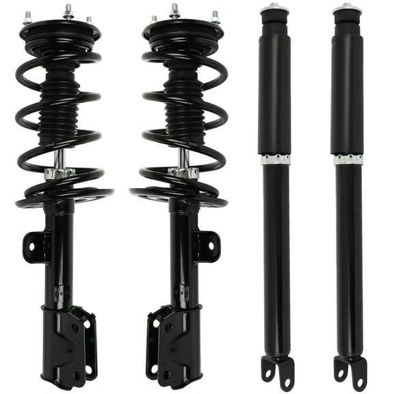 cciyu Front and Rear Pair Complete Strut Shock Coil Spring Assembly Fit for 2013-2019 for Ford Explorer 172730 172729 349167 911330 4-PC Set