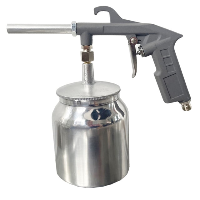 Portable Pneumatic Sandblaster 750ml, 0.4bar Handheld Sandblasting Tool for DIY Home Use