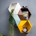 thumbnail image 3 of Nordic Home Decoration Wall Hanging Shelf Flower Pot Multifunctional Storage Box Room Decoration Wall Creative Combination Mural, 3 of 6