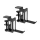thumbnail image 1 of Soporte vertical para portátil, ergonómico, para el hogar y la oficina, sin taladros. negro, 1 of 7