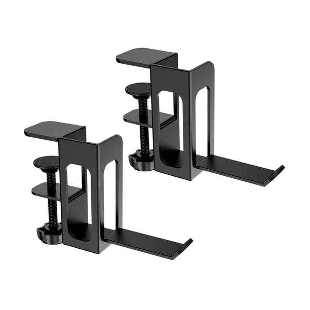 Soporte vertical para portátil, ergonómico, para el hogar y la oficina, sin taladros. negro