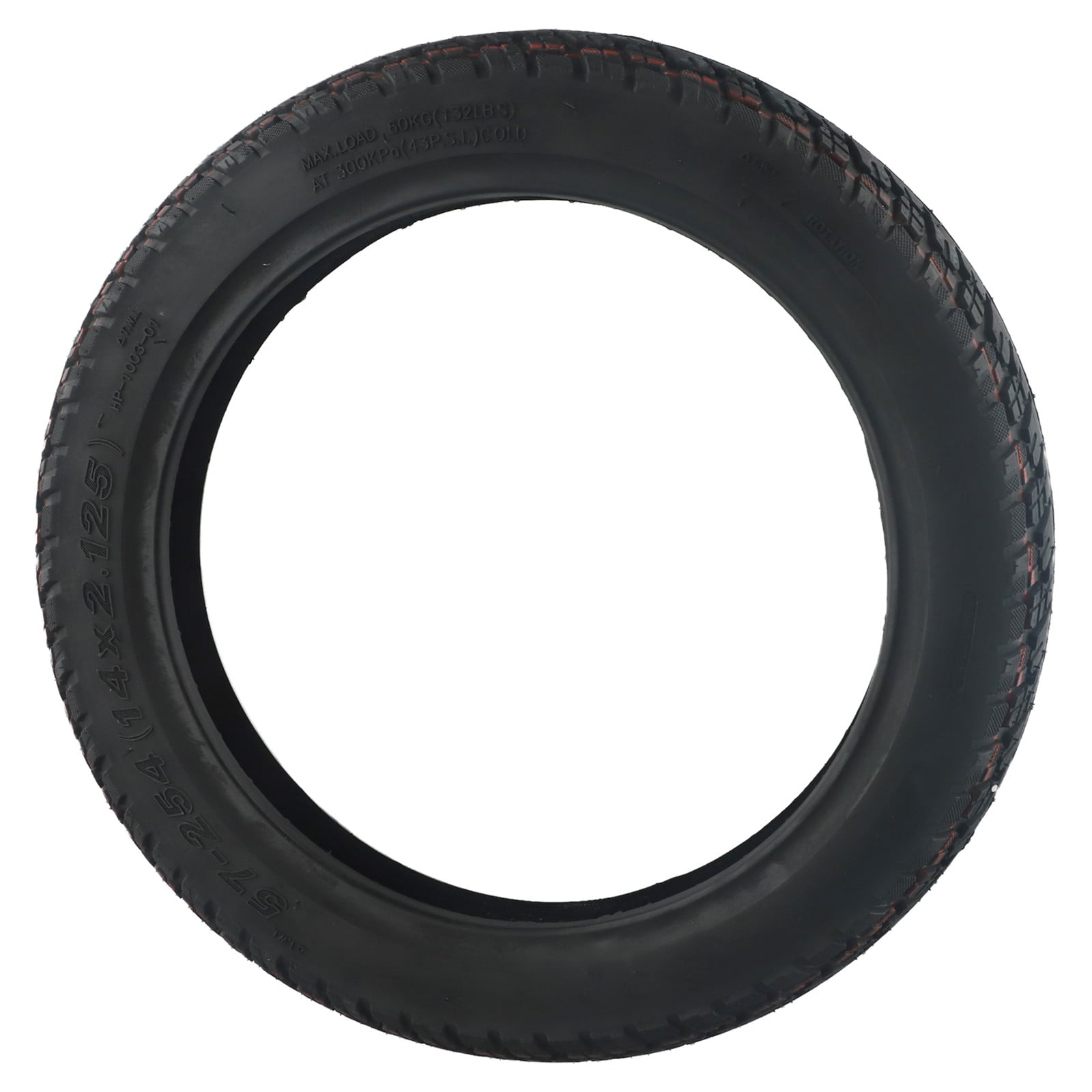 Fule High performance 14 inch Off road Outer tire 14x2 125(57 254) Improved grip with special lines Long lasting and reliable