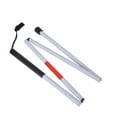 thumbnail image 6 of Jierger Visually Impaired Blind Walking Stick 4 section Folding Aluminum Cane 124CM Long for The Blind and Visually Impaired People, 6 of 8