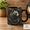 Black, variant on Grizzly Bear Mug 3D Effect Rustic Wildlife Coffee Cup for Cabin and Nature Lovers