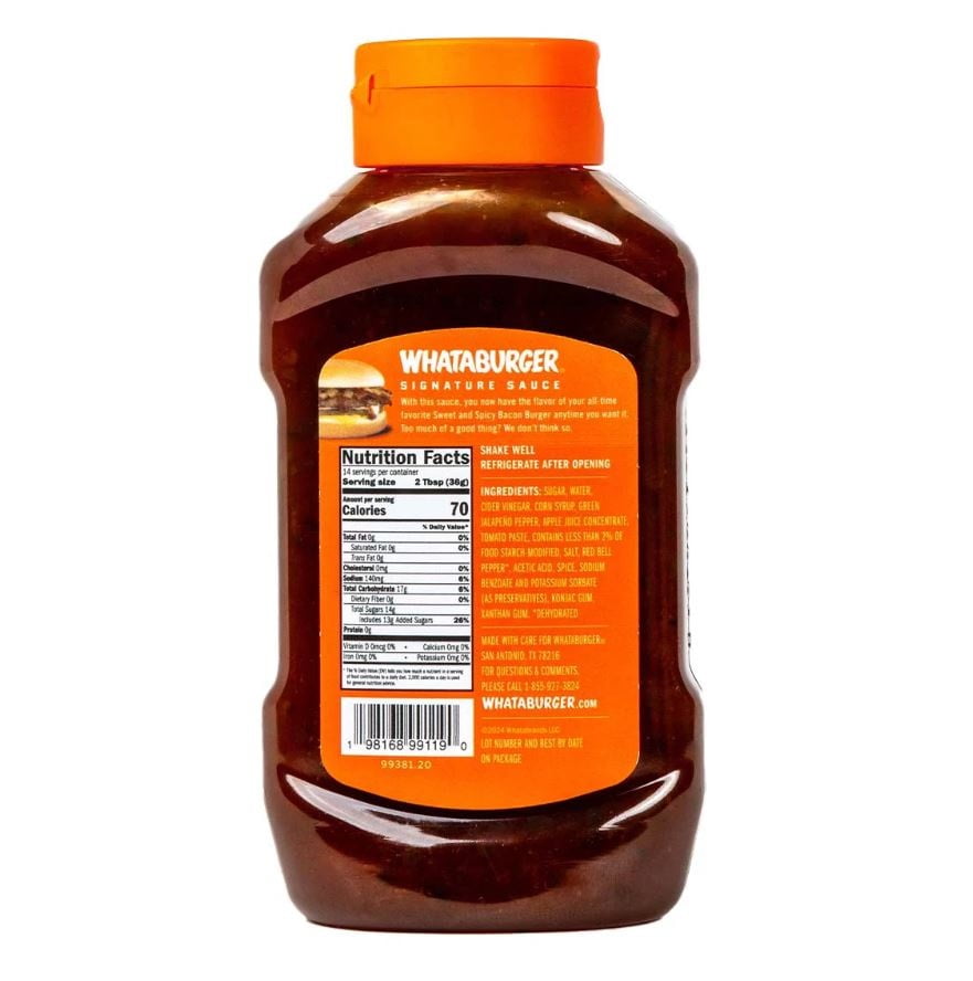 Whataburger Sweet & Spicy Sauce