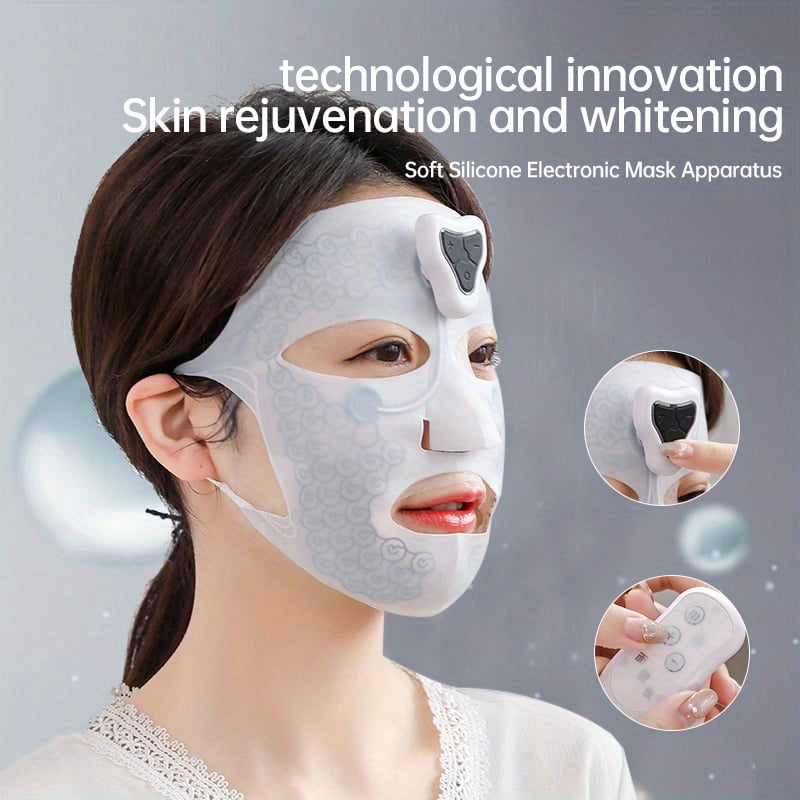 Unbrand Unlock Your Beauty With Our Facial Mask Beauty Device Quick Introduction Mask Serum White One Size