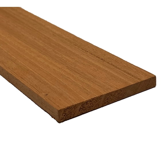 Honduran Mahogany Exotic Wood Thin Stock Lumber Boards 1/2" x 2" x 12" - Enhance Your Projects with High-Quality Specialty Lumber