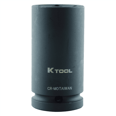 K-Tool 34234 1-1/16 x 3/4" Drive 6-Point Fractional SAE Deep Impact Socket