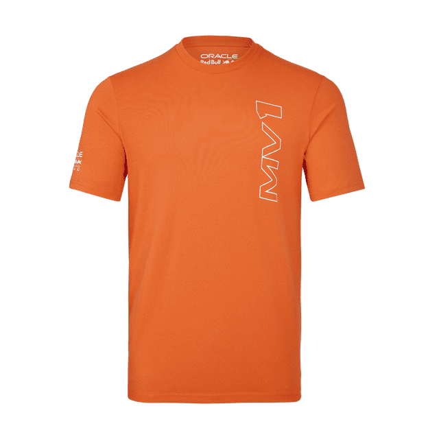 Playera Red Bull Racing Max Verstappen Formula 1 Naranja