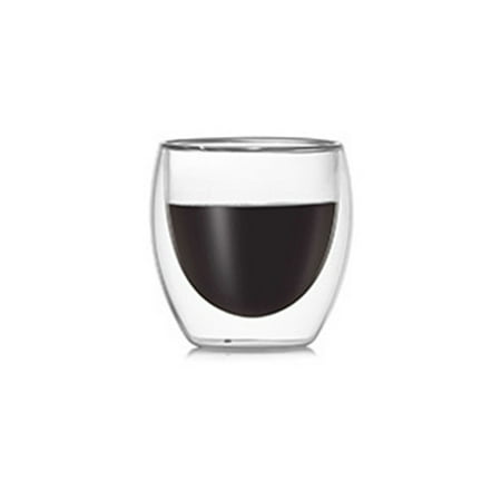 

Heat resistant Double-layer Thermo Glass Creatives Egg-Shaped Cup For Drink Coffee Milks 250ml