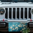 thumbnail image 5 of License Plate, Blossoming Branch Decorative Front,Personalized Stainless Steel License Plate Cover For Men Women,12.2" X 6.2", 5 of 6