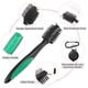 thumbnail image 5 of Cepillo de limpieza para palos de golf Uxcell [1PCS] - Limpiador de ranuras de palo de doble cara con línea de extensión retráctil para wedges - [Verde-7.5IN], 5 of 7