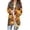 Orange, variante sur Chemises pour Femmes Femmes Liquidation Chemise en Polyester pour Femmes Cardigan Chandails pour Femmes 2025 Imprimé d'Halloween Drôle Mignon Léger Ample à Manches Longues Manteau avant