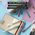 thumbnail image 5 of Sakura Gelly Roll Shimmer - Shimmer Gel Ink Pen for Scrapbooking, Note Decorating & DIY Craft Pen Projects - Color-Shift Gel Ink - Bold Tip Size - Multidimensional Shades - Assorted Colors - 6 Count, 5 of 7