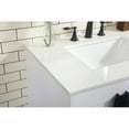 thumbnail image 4 of 32 inch single bathroom vanity in white, 4 of 8