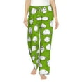thumbnail image 2 of Kdxio Women's Comfy Stretch Funny Sheep Doing YogaPrint Drawstring Pajama Pants-XX-Large, 2 of 9