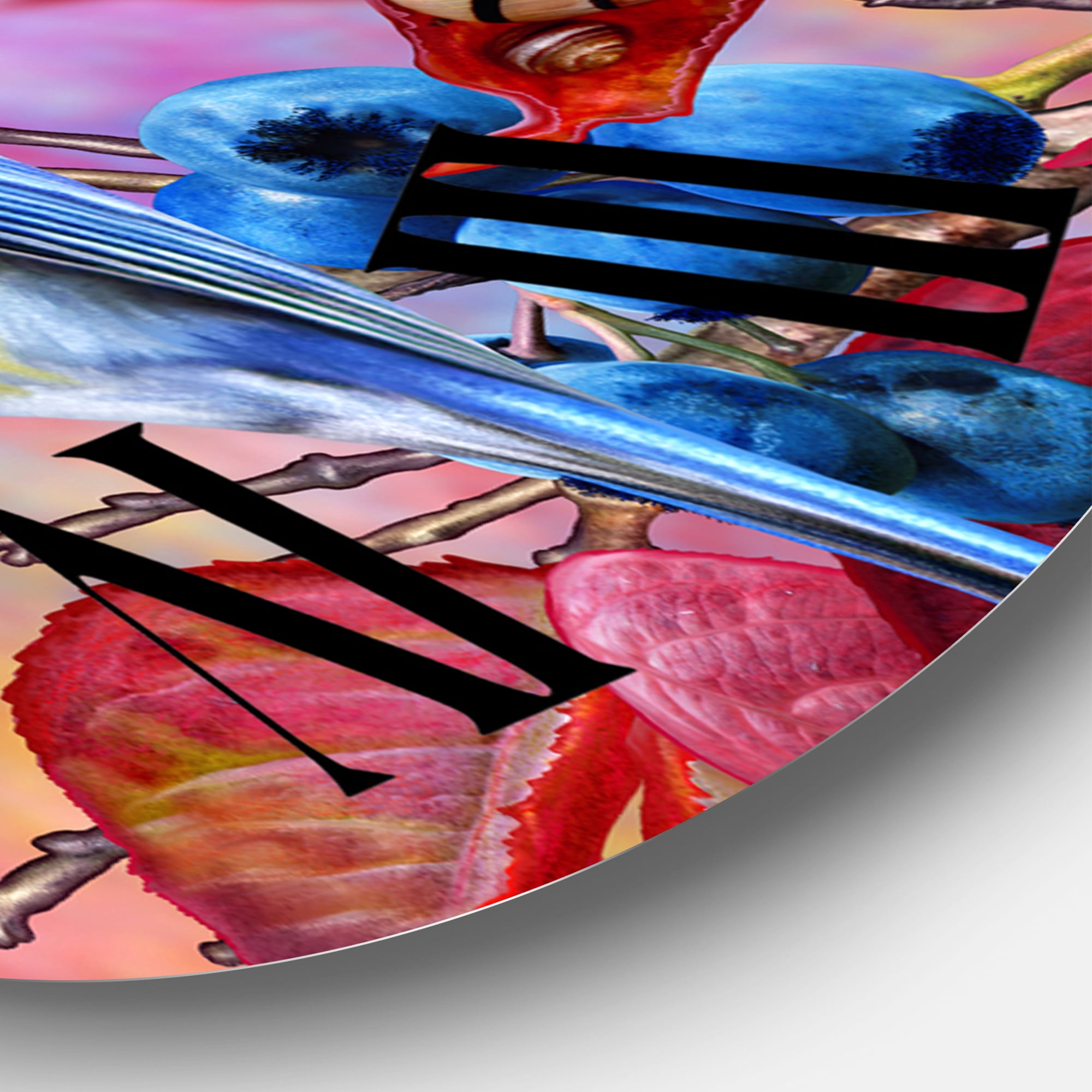 Designart 1 in Quartz Traditional Wall Clock