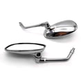 thumbnail image 4 of Speravity Espejos retrovisores para motocicleta de 2 piezas, galvanoplastia de alta definición, accesorios transparentes resistentes al desgaste para Accesorios para motos Speravity VI002052-00B, 4 of 6