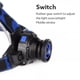thumbnail image 4 of Advancent Luz montada en la cabeza, lámpara impermeable para la frente, Mini linternas frontales potentes portátiles, antorcha, Camping, coche, pesca, Pescar con cable USB Advancent OD029370-02, 4 of 6