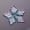 Lake Blue & Pink, variant on 10pcs 25x18mm Maple Leaf Crystal Glass Loose Beads Top Drilled Pendants-Lake Blue & Pink