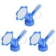 thumbnail image 1 of Rociadores de Agua Unique Bargains Plástico Portátil Doble Cabezales Azul 3 Piezas, 1 of 5
