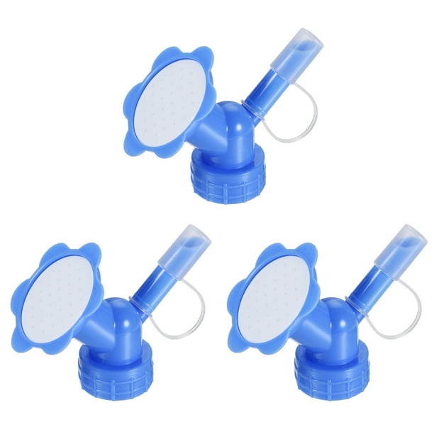 Rociadores de Agua Unique Bargains Plástico Portátil Doble Cabezales Azul 3 Piezas