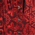 thumbnail image 4 of Tube Top Jacquard Gothic Palace Corset Waistcoat Shapewear Corset, 4 of 5