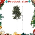 thumbnail image 3 of Artificial Plastic Pine Needle Branch, No-Watering Fake Pine Sprig Stem, Pre-Trimming Faux Pine Greenery Pick for Christmas Wreath Vase Arrangement Winter Holiday DIY Home Decoration, 3 of 5
