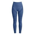 thumbnail image 4 of COMVALUE 3D Leggings Cellulite Compression, Cellulite Leggings Compression for Women, High Waist Tummy Control Yoga Pants Navy 4XL, 4 of 7