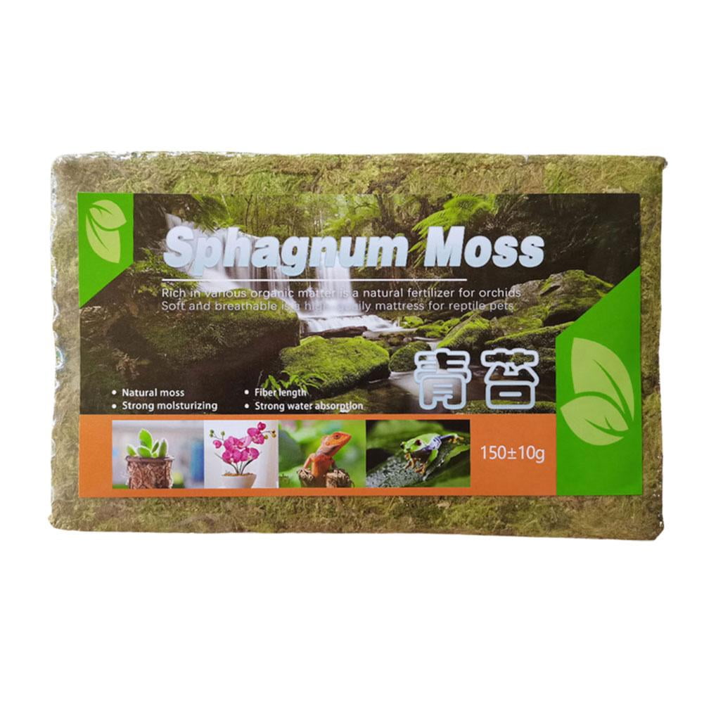 Compressed Sphagnum Moss for Potted Plant Orchid Potting Mix Peat