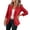ZA-Red-jackets for women, variant on Blazers for Women Notched Lapel Single Button Open Front Blazer Classic Fit Long Sleeve Suit Jackets for Business Work