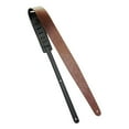 thumbnail image 4 of Almencla Double Sided Guitar Strap Entertainment PU Leather Belt for Acoustic Guitars Deep brown, 4 of 8