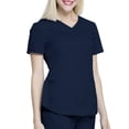 thumbnail image 4 of Scrubstar Women's Core Essentials V-Neck Scrub Top with Rounded Hem, 4 of 9