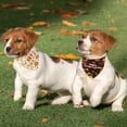 thumbnail image 5 of Paquete de 2 pañuelos para perros de otoño, pañuelo reversible de Acción de Gracias, baberos triangulares para perros, accesorios para bufandas, 5 of 5