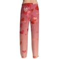 thumbnail image 6 of Iaqnaocc Valentines pajama pants for men Soft Funny Love Heart Graphic PJ Bottoms Loose Elastic Waist Pajamas Pants Holiday 2026 Fashion Sleep Bottoms Multicolor S, 6 of 6