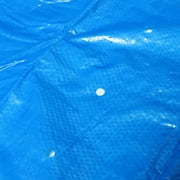 10x8ft Solar Pool Cover Rectangle, Pool Cover for Above Ground Pools [Durable, Tear Resistant]