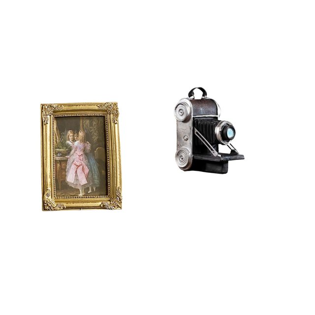 Marco De Fotos De Resina, Soporte Para Tarjetas, Póster, Marco De Fotos Con Frente De Vidrio, Estatua De Cámara, Adorno, Escaparate único, Accesorio Decorativo Para Escritorio, Mesa, Pared,