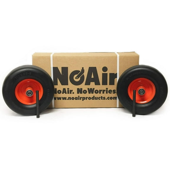NoAir® Bad Boy Flat Free Wheel Assemblies 11x6.00-5 Tire